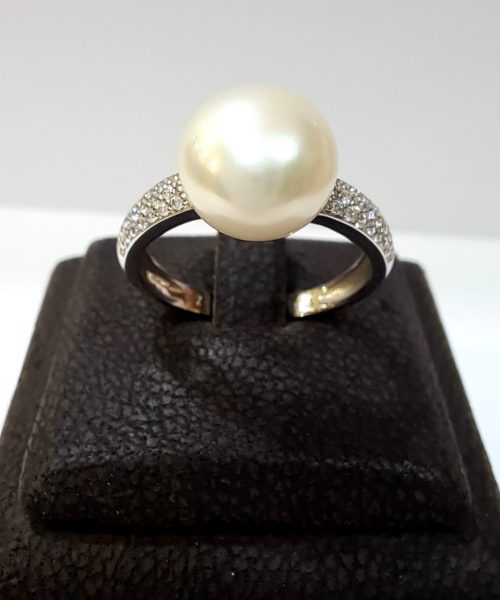 RING 14KT PEARL