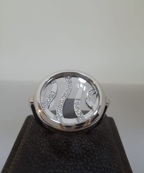 RING 18KT 0.10CT VSG