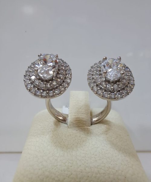 RING 9 KT CZ