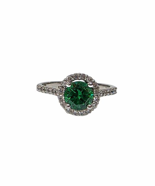 RING 9KT/ CUBIC ZIRCONIA
