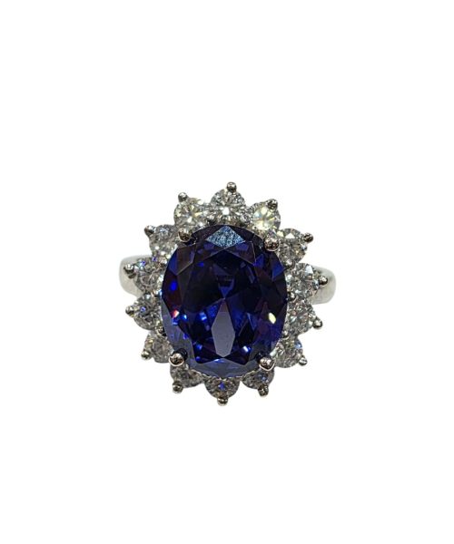 RING 9KT/ CUBIC ZIRCONIA