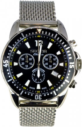 Sector Classic chronograph steel watch R3273785006
