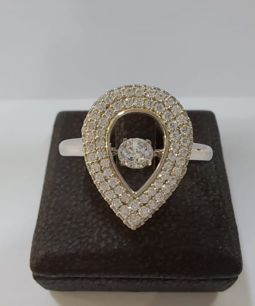 RING SILVER/ CUBIC ZIRCONIA