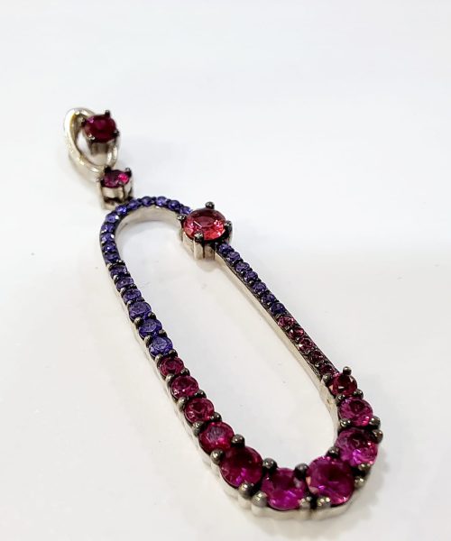 PENDANT SILVER CZ
