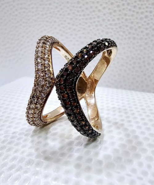 RING SILVER/ CUBIC ZIRCONIA