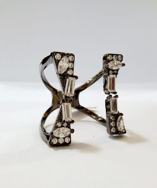 RING SILVER CZ