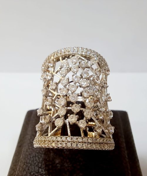 RING SILVER CZ