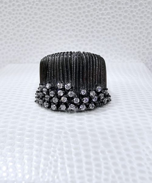 RING SILVER/ CUBIC ZIRCONIA