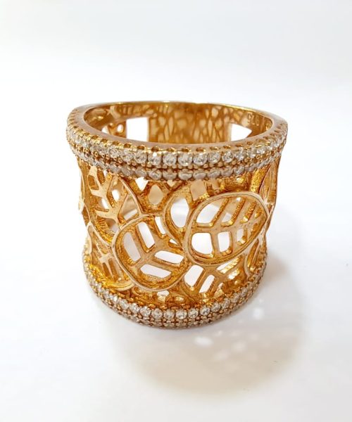 RING SILVER CZ