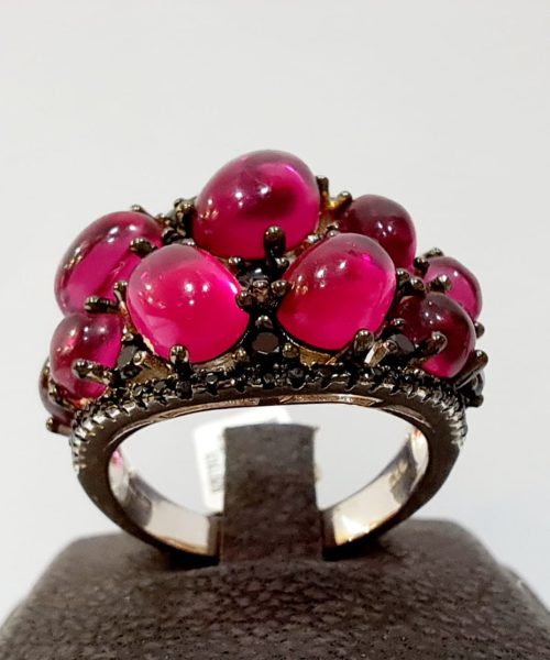 RING SILVER CZ