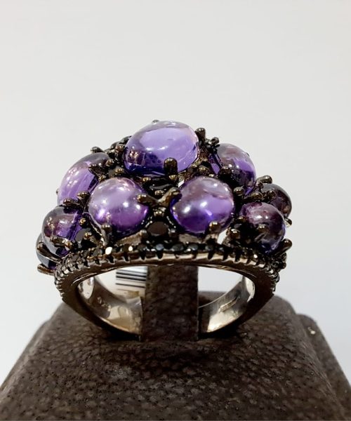 RING SILVER CZ