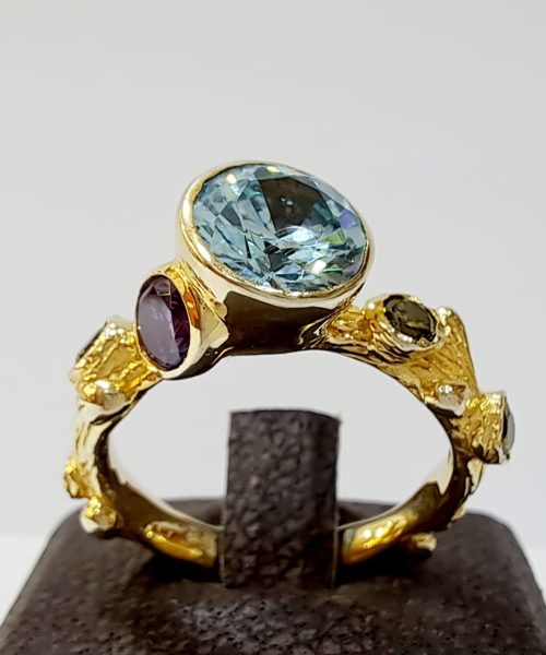 RING SILVER CZ