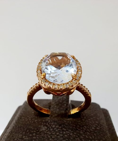 RING SILVER CUBIC ZIRCONIA