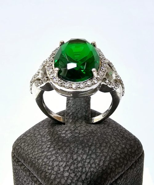 RING SILVER/ CUBIC ZIRCONIA