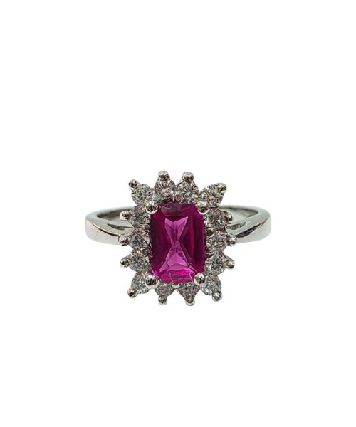 RING 9KT DIANA/ CUBIC ZIRCONIA