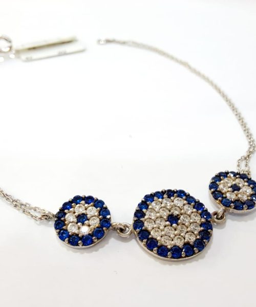 BRACELET 9KT CZ