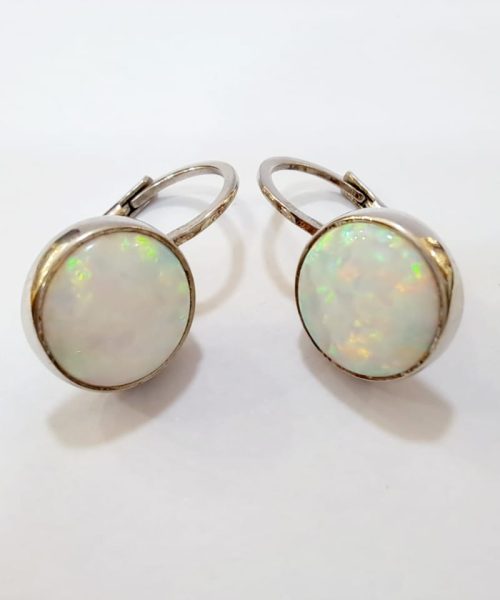 EARRINGS 9KT W.OPAL