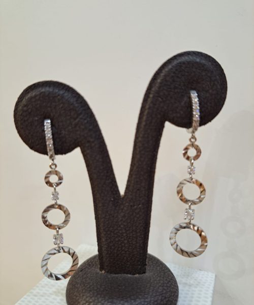 EARINGS 9K CZ
