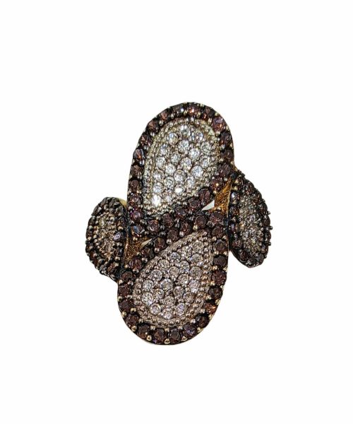 RING 9KT/ CUBIC ZIRCONIA