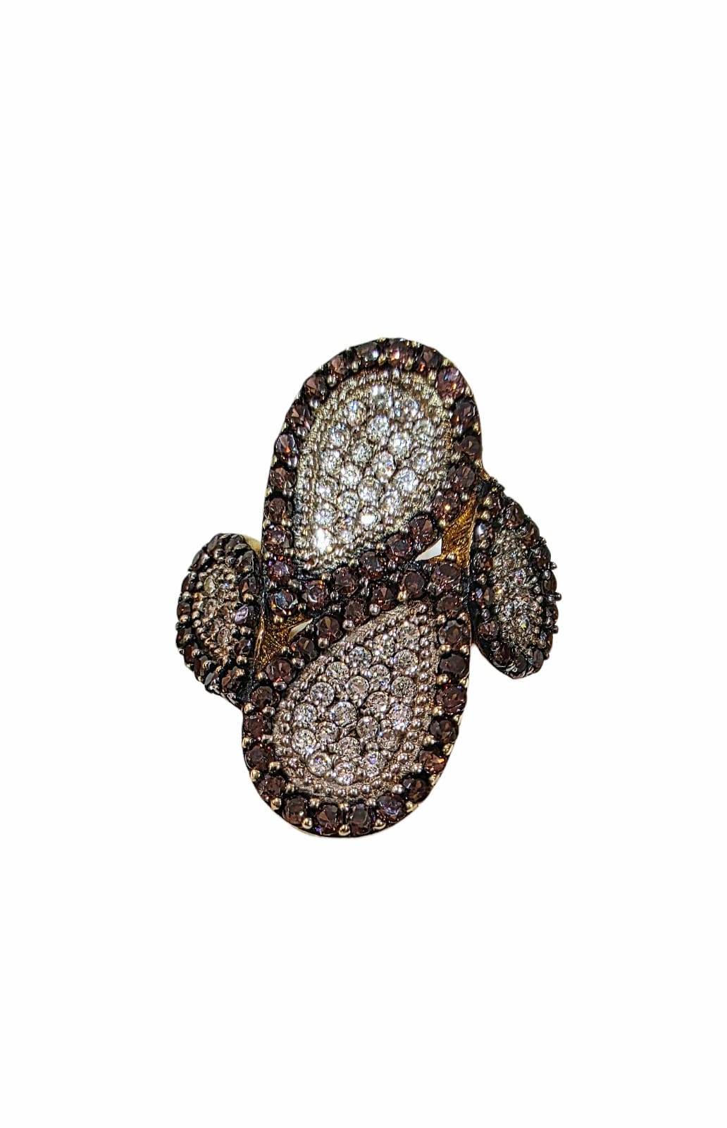 RING 9KT/ CUBIC ZIRCONIA