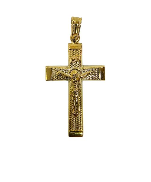 CROSS 9KT/ JESUS CHRYST