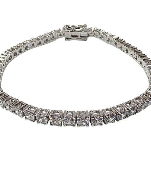 BRACELET SILVER/ CUBIC ZIRCONIA