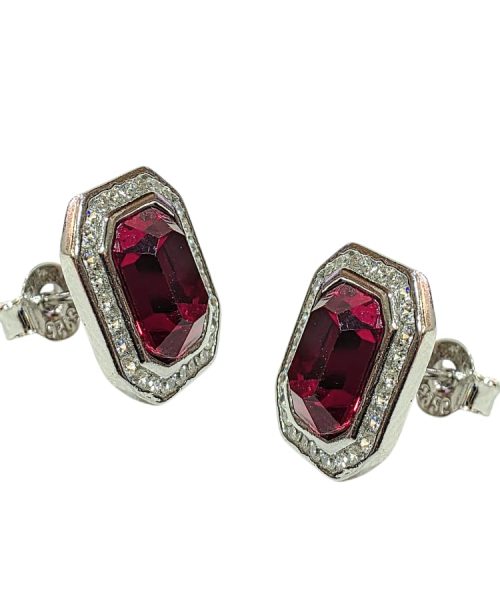 EARRINGS SILVER/ CUBIC ZIRCONIA