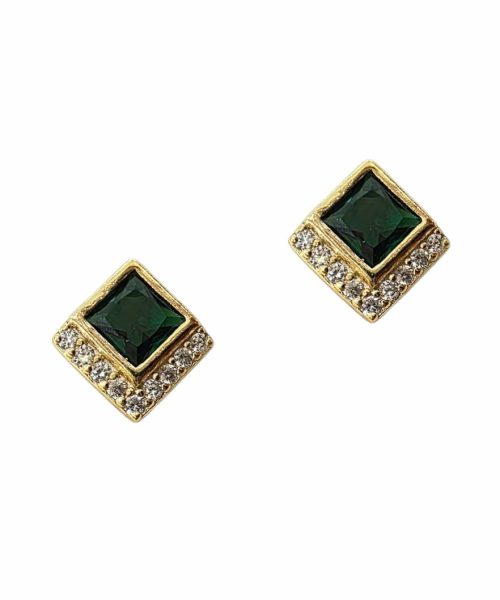 EARRINGS SILVER/ CUBIC ZIRCONIA