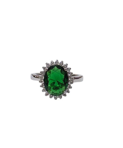 RING SILVER/ CUBIC ZIRCONIA/ DIANE