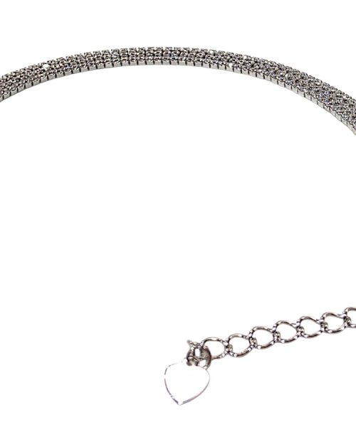 BRACELET SILVER/ CUBIC ZIRCONIA