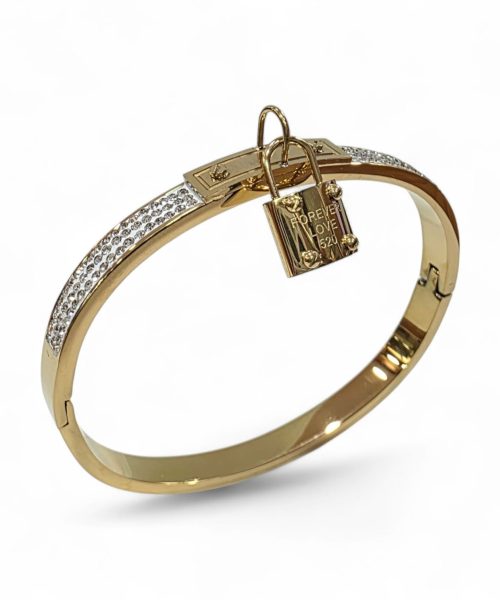 BRACELET STAINLESS STEEL/ LOCK