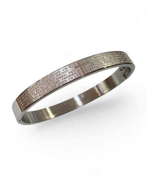 BRACELET STAINLESS STEEL/ CROSS