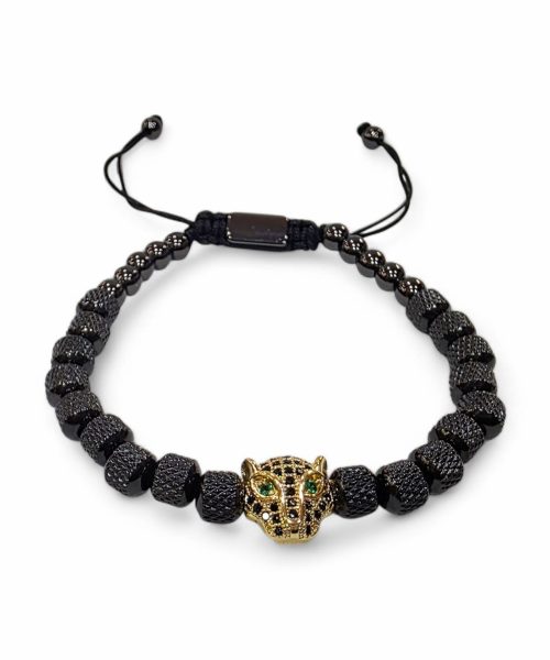 BRACELET STAINLESS STEEL/ TIGER