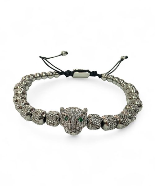 BRACELET STAINLESS STEEL/ TIGER