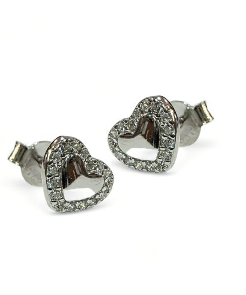 EARRINGS SILVER/ CUBIC ZIRCONIA