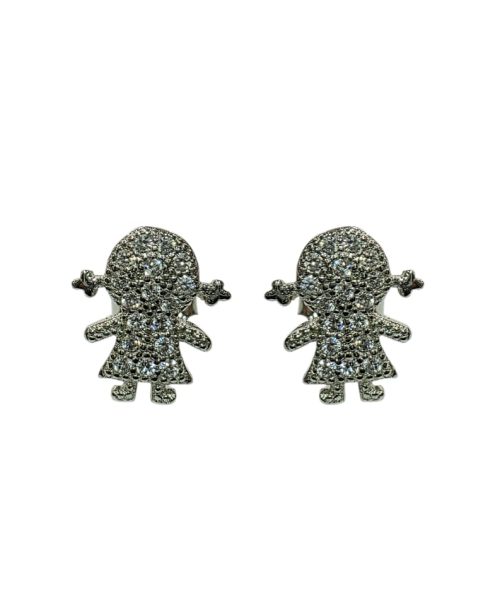 EARRINGS SILVER/  GIRL