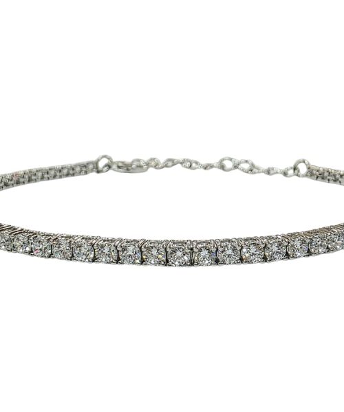 BRACELET SILVER/ CUBIC ZIRCONIA
