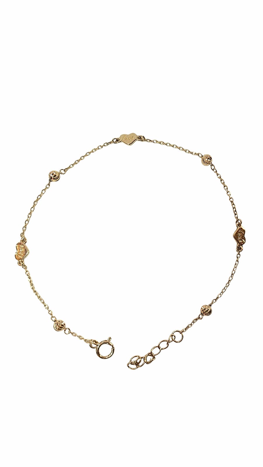 BRACELET 9KT/ HEARTS