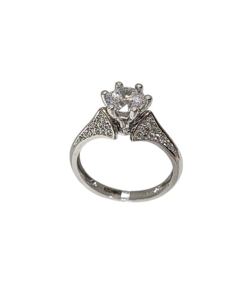 RING 9KT/ CUBIC ZIRCONIA