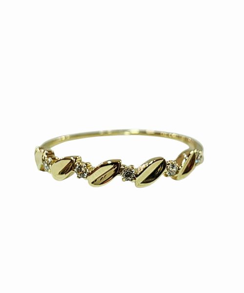 RING 9KT/ CUBIC ZIRCONIA