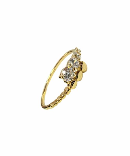 RING 9KT/ CUBIC ZIRCONIA