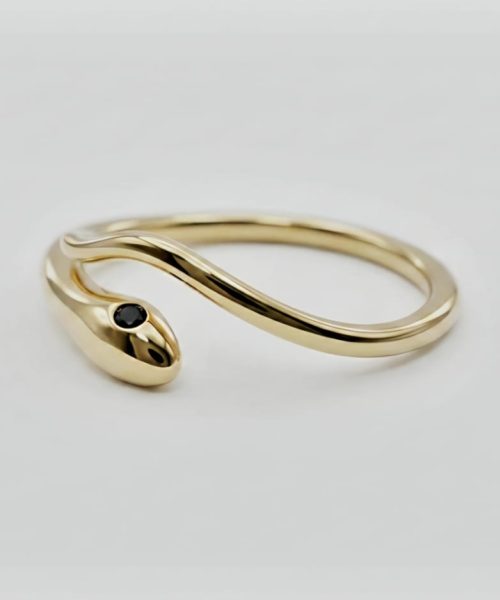 RING 9KT/ SNAKE
