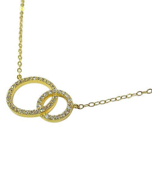 NECKLACE SILVER/ CUBIC ZIRCONIA