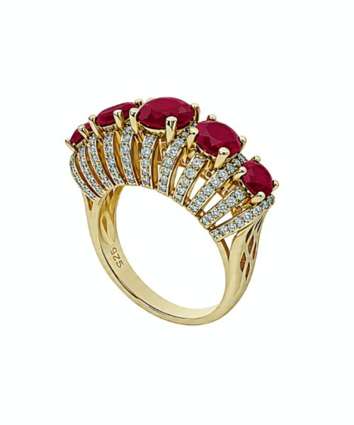RING SILVER/ CUBIC ZIRCONIA