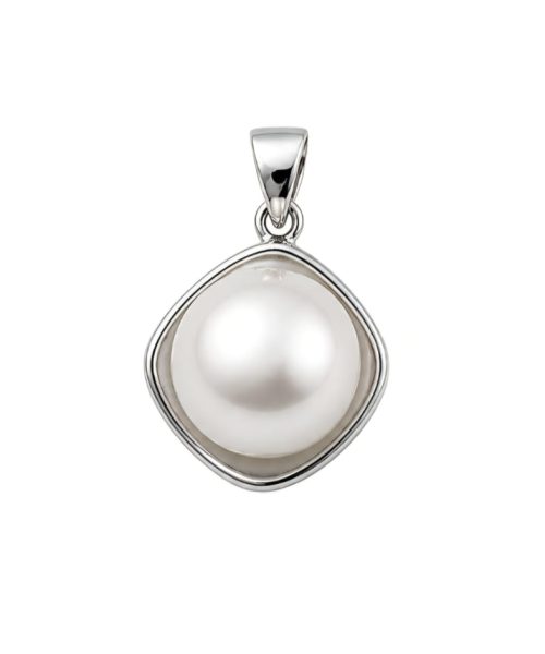 EARRINGS SILVER/ CULTURED PEARL
