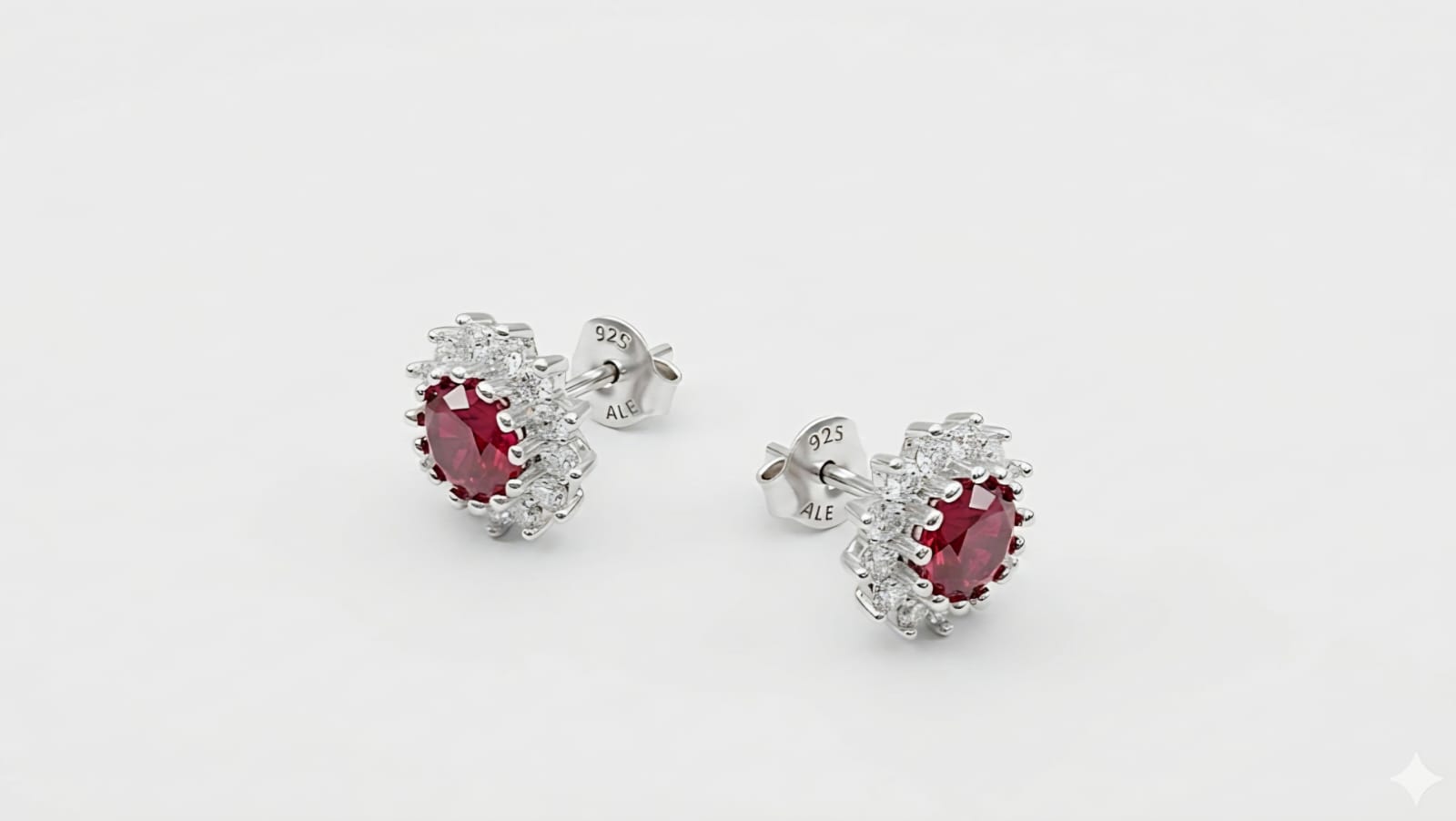 EARRINGS SILVER/ CUBIC ZIRCONIA - Image 2