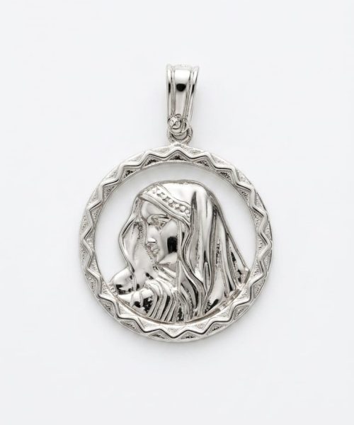 PENDANT SILVER/ SAINT MARY