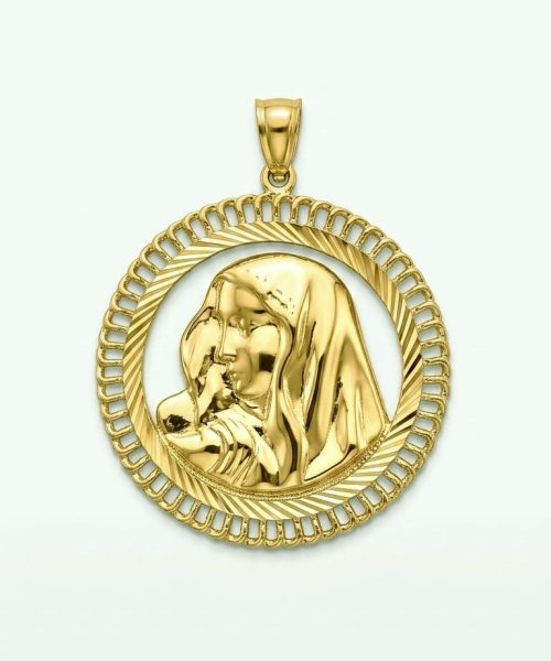 PENDANT 9KT/ SAINT MARY