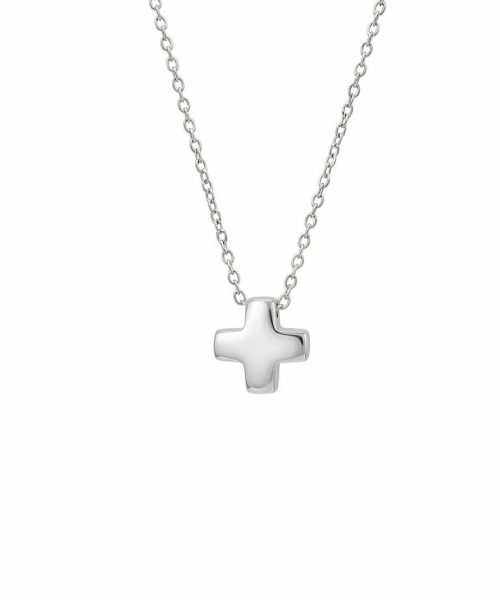NECKLACE STAINLESS STEEL/ CROSS