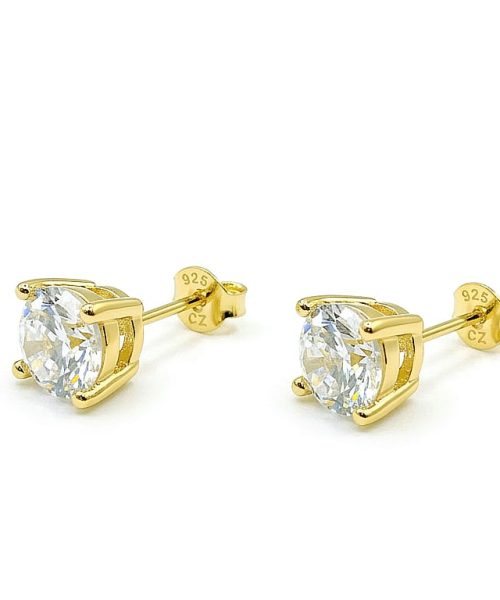 EARRINGS SILVER/ CUBIC ZIRCONIA